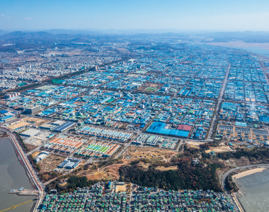 산업과 여가가 조화롭게 공존하는 시화 멀티테크노밸리 이미지